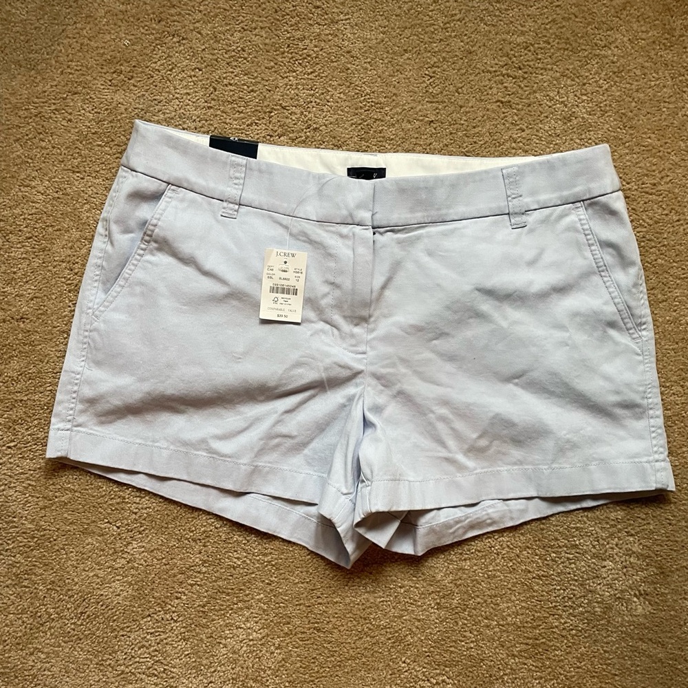 J. Crew Women's Soft Blue Bermudas